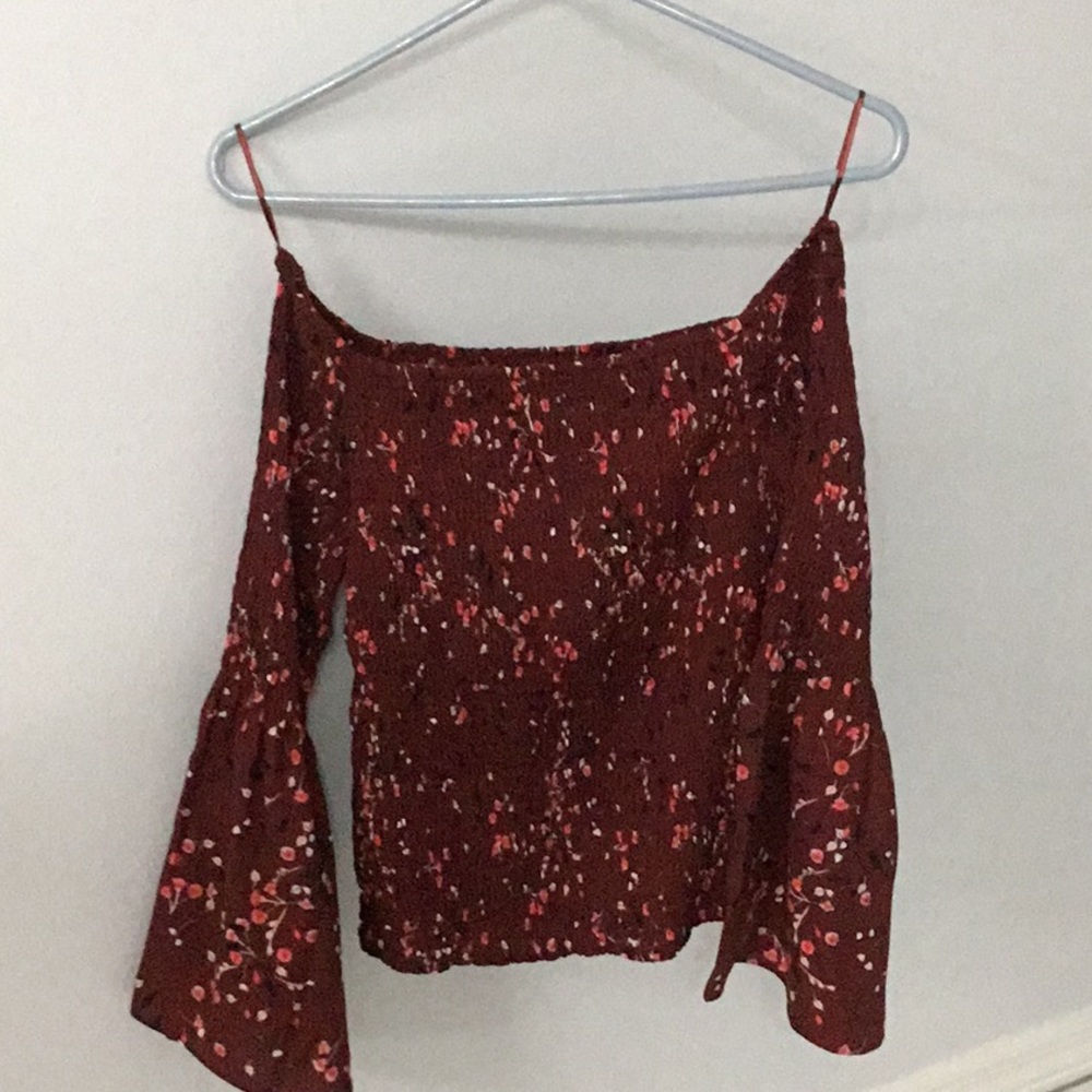 Off the shoulder blouse